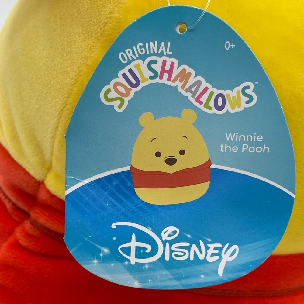 Squishmallows Disney Winnie The Pooh 10” Plush New with‎ Tags NWT